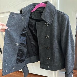 Express pea coat size small